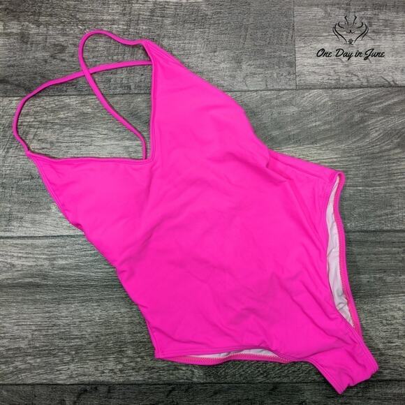 Sweatyrocks Ruched Back One Piece Swimsuit Size XL - Picture 3 of 4